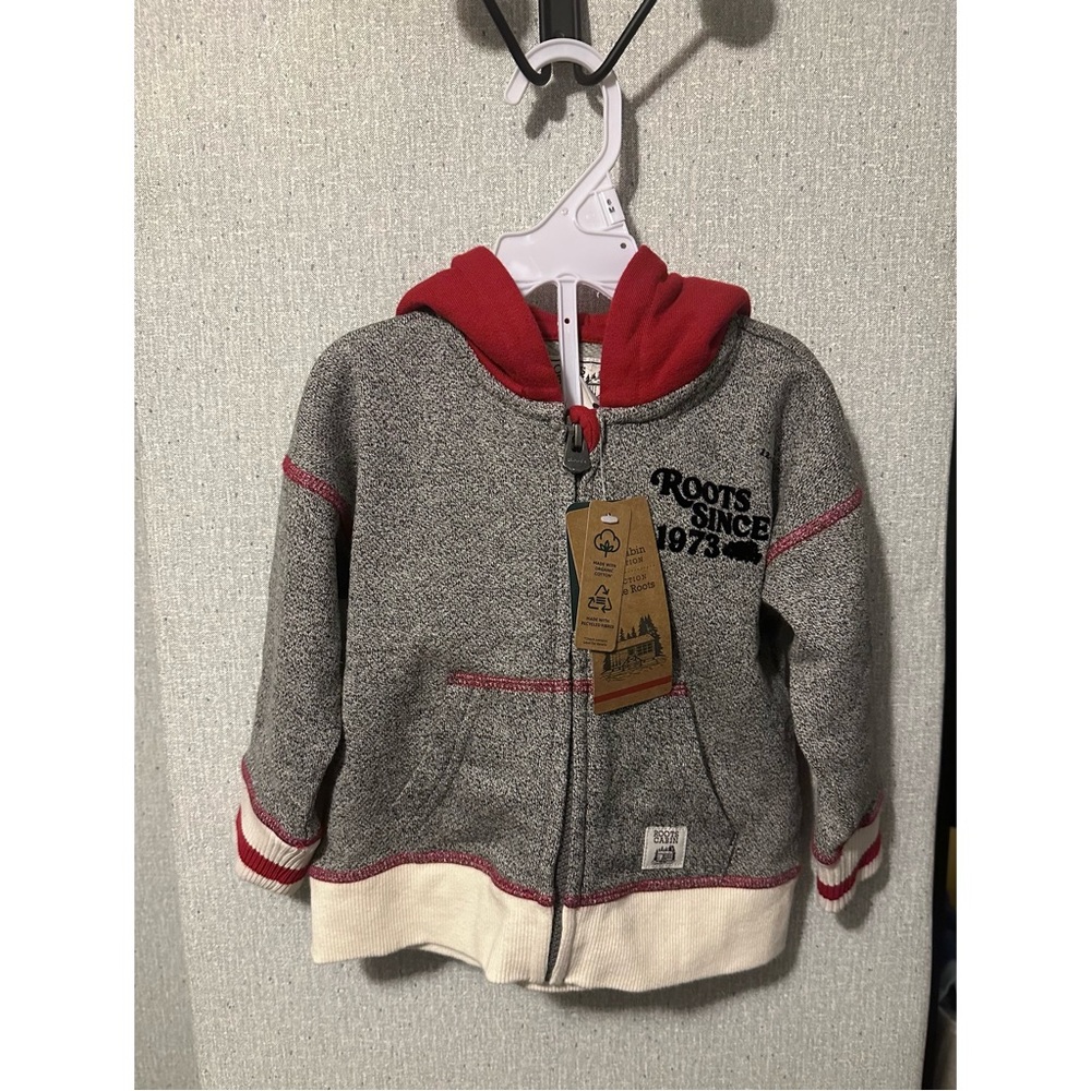 Roots zip up sweatshirt